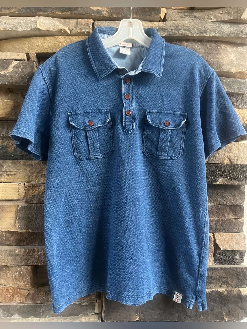 Lucky Brand True Indigo Polo
